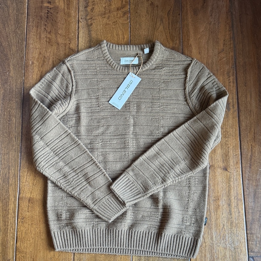 Men's Tan Sweater